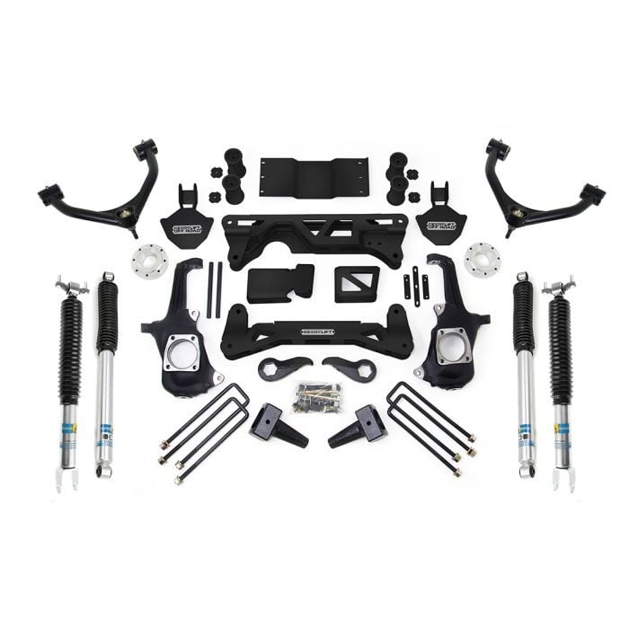 ReadyLift 7-8" Lift Kit with Bilstein Shocks for 11-19 GM 2500HD and 3500HD