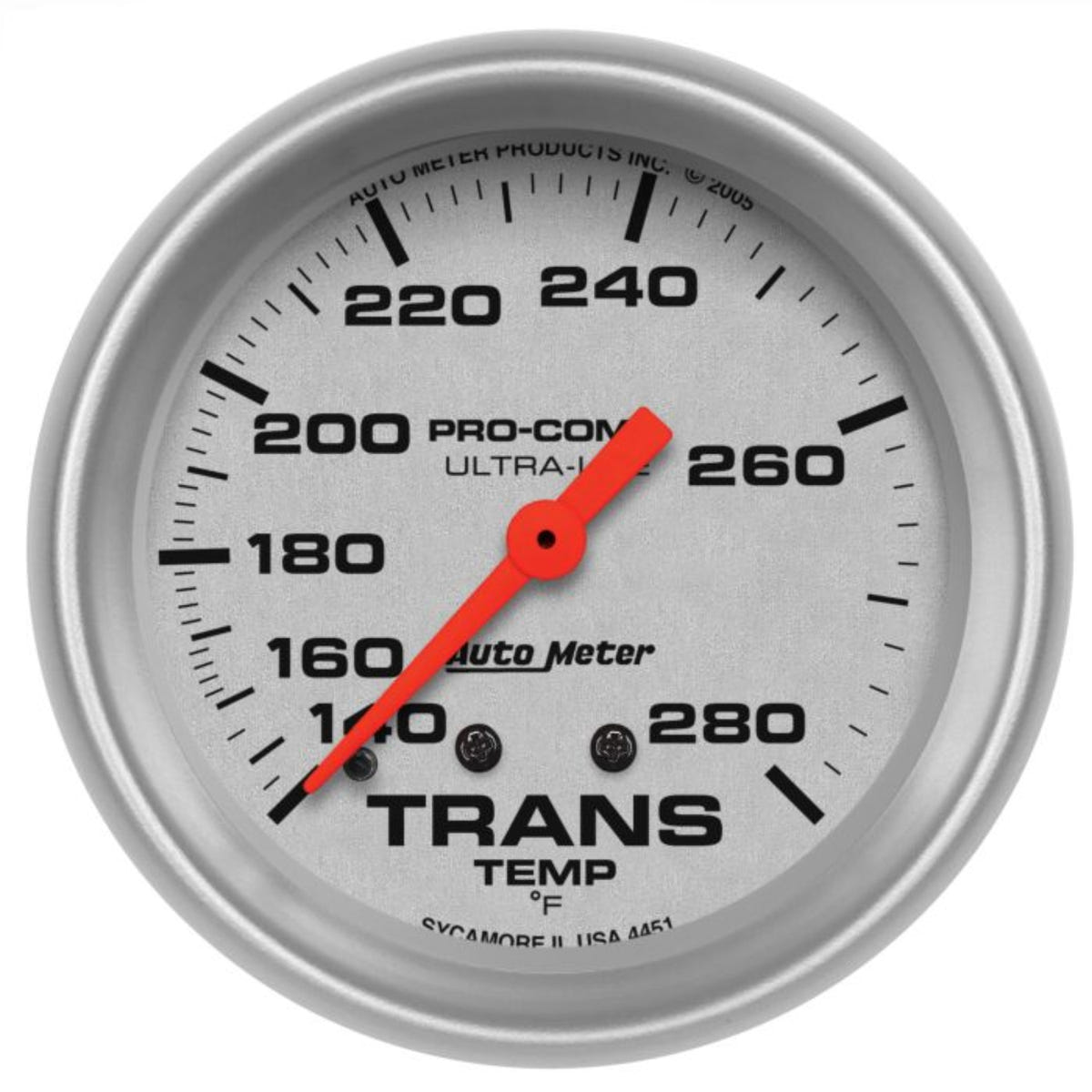 Auto Meter Ultra-Lite Transmission Temperature Gauge