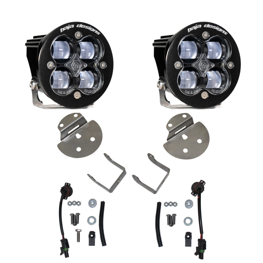 Baja Designs Squadron SAE Fog Pocket Light Kit 15 19 GM Colorado / Canyon / Silverado / Sierra