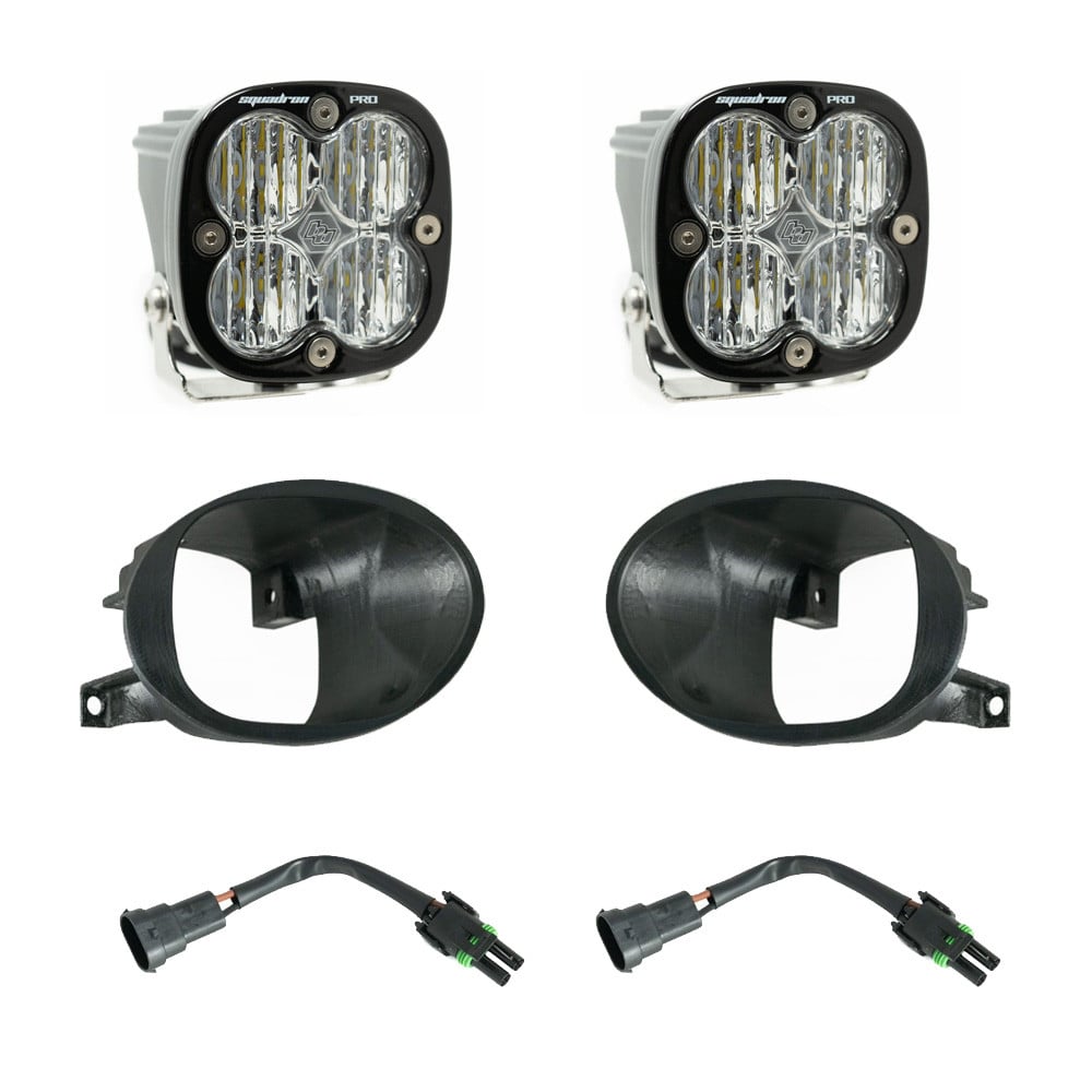 Baja Designs Squadron Pro Fog Pocket Light Kit and for 19-24 Mercedes and Sprinter 2500 and 3500