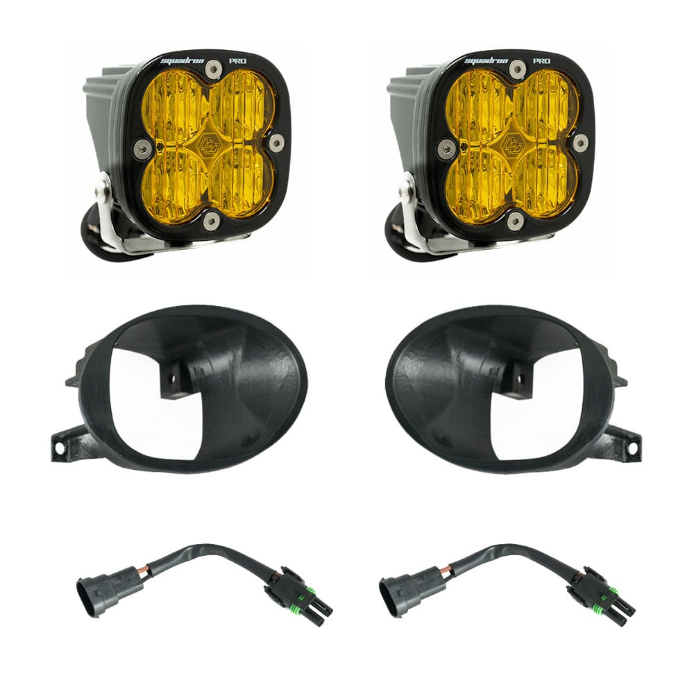 Baja Designs Squadron Pro Fog Pocket Light Kit and for 19-24 Mercedes and Sprinter 2500 and 3500