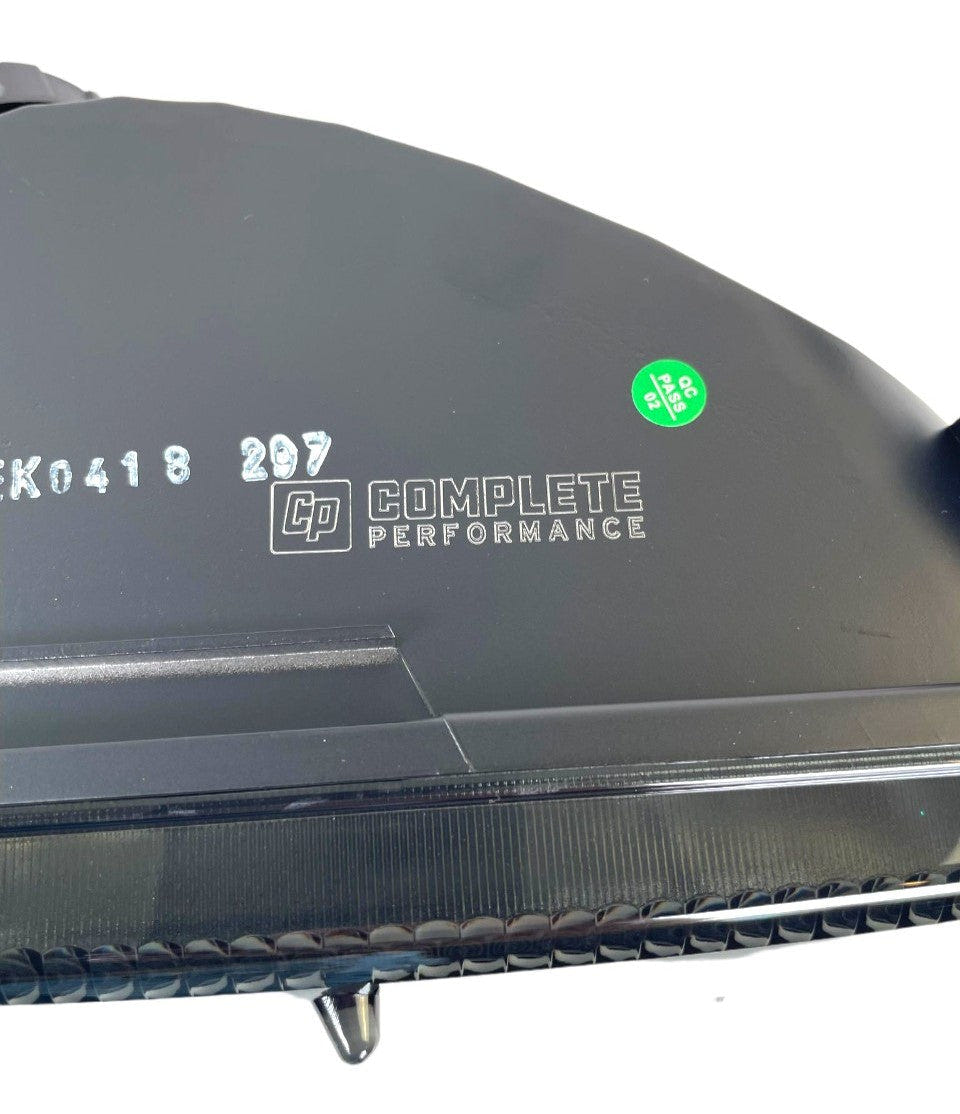 Complete Performance Smoked Diffused Headlight Kit 92-97 Ford F-250/350