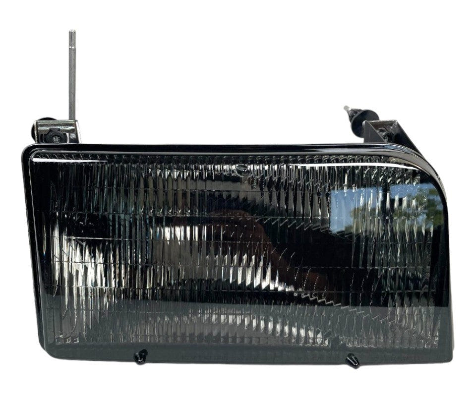 Complete Performance Smoked Diffused Headlight Kit 92-97 Ford F-250/350
