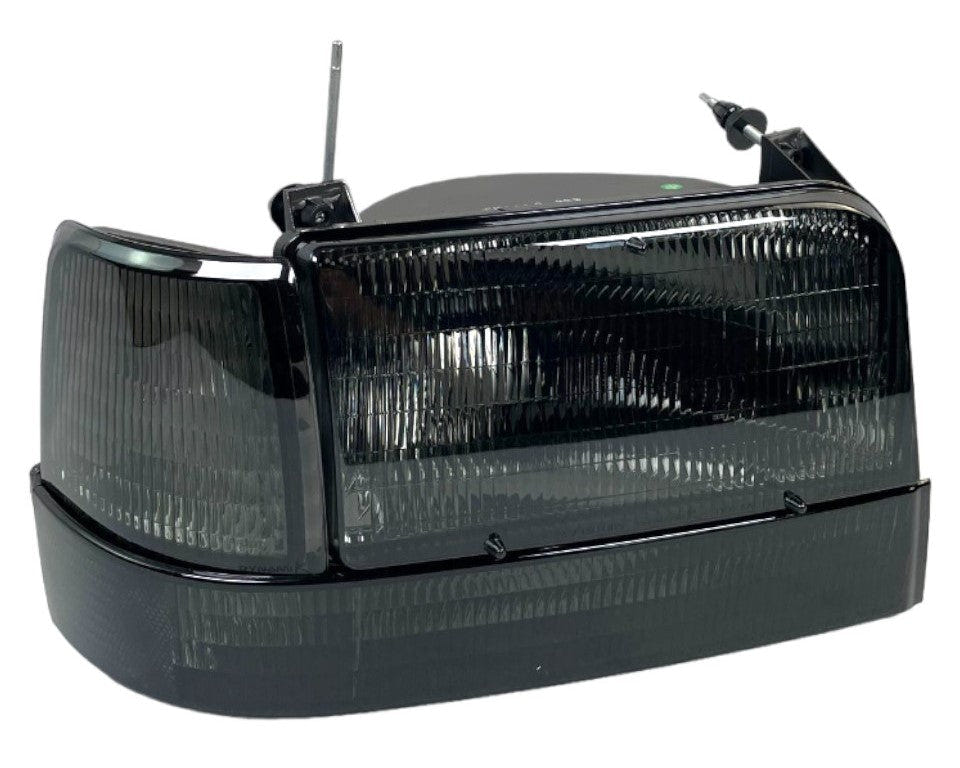 Complete Performance Smoked Diffused Headlight Kit 92-97 Ford F-250/350