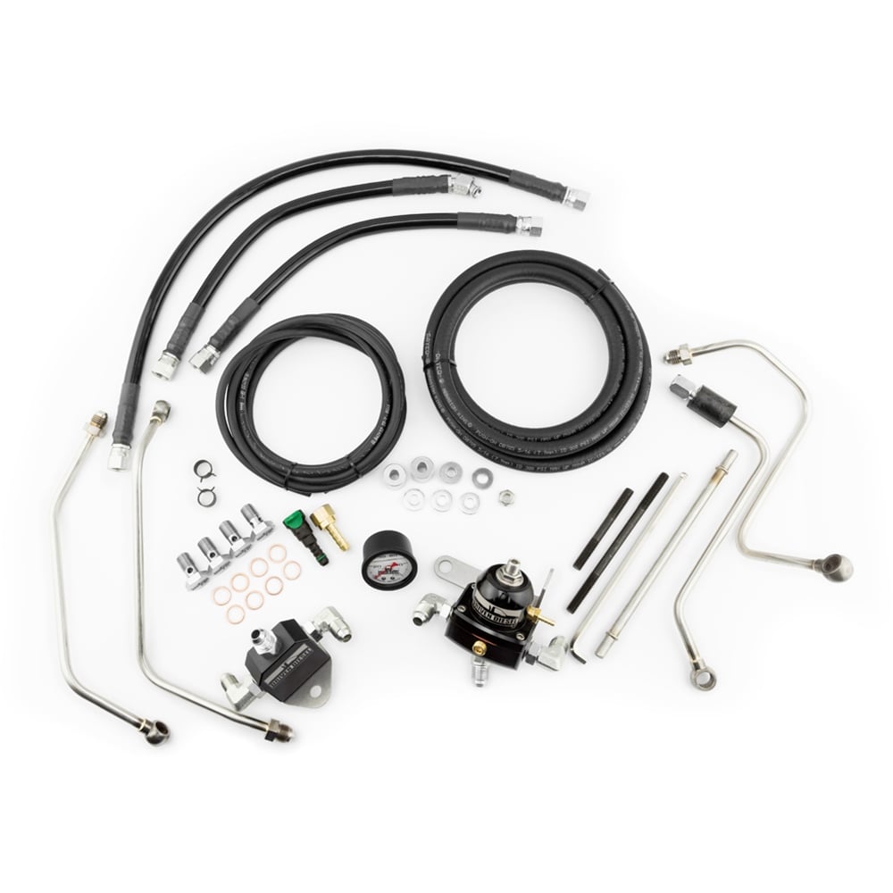 Driven Diesel Fuel Bowl Delete Regulated Return System for 03-07 6.0L Ford Powerstroke