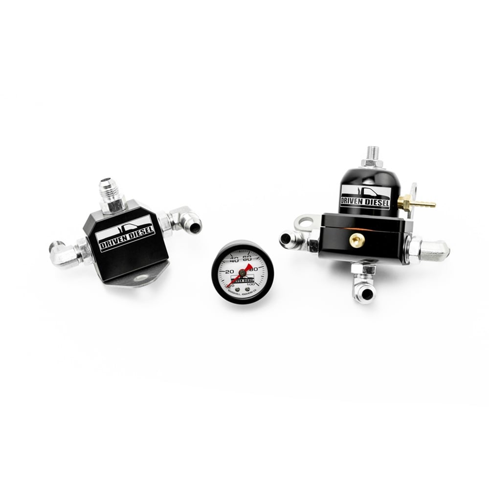 Driven Diesel Fuel Bowl Delete Regulated Return System for 03-07 6.0L Ford Powerstroke