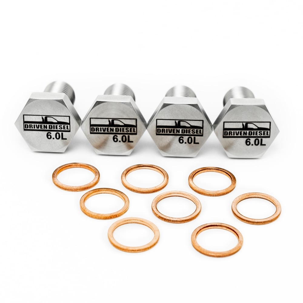Driven Diesel Fuel Bowl Delete Regulated Return System for 03-07 6.0L Ford Powerstroke