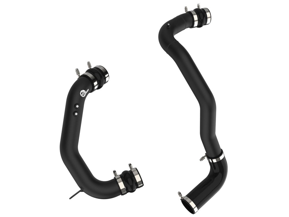 AFE BladeRunner Aluminum Hot &amp; Cold Charge Pipe Kit for 08-10 Ford 6.4L Powerstroke