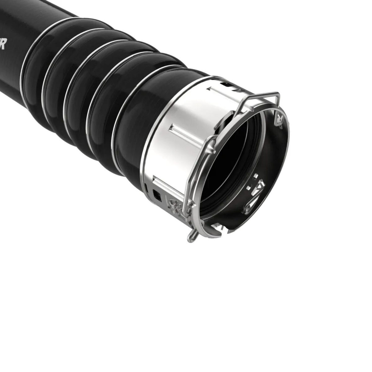 Direct replacement BladeRunner OER charge pipe for smooth airflow and power