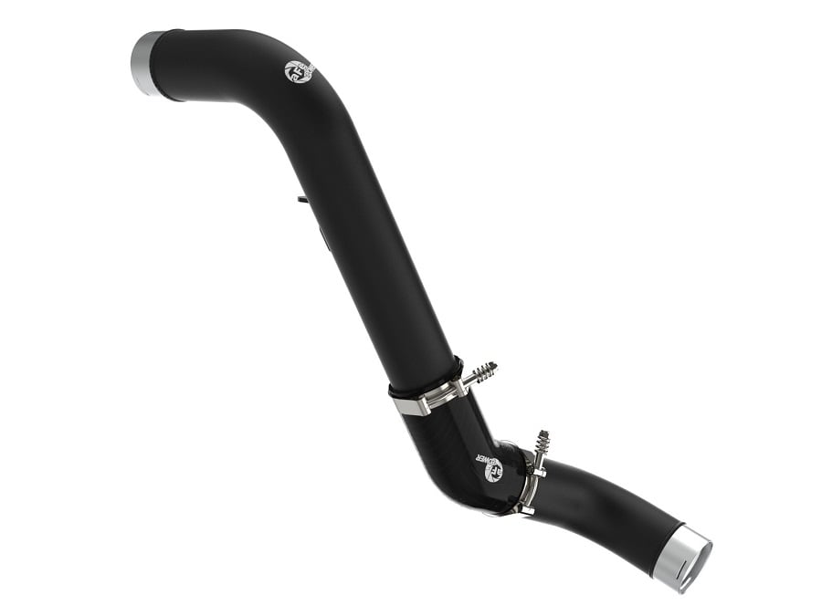 AFE BladeRunner Black Aluminum Charge Pipes for 20-23 Ram 1500 3.0L EcoDiesel