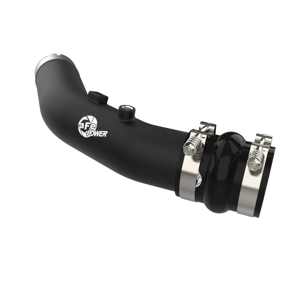 AFE BladeRunner 3" Aluminum Hot Charge Pipe for 23-25 Ford 6.7L Powerstroke H.O.