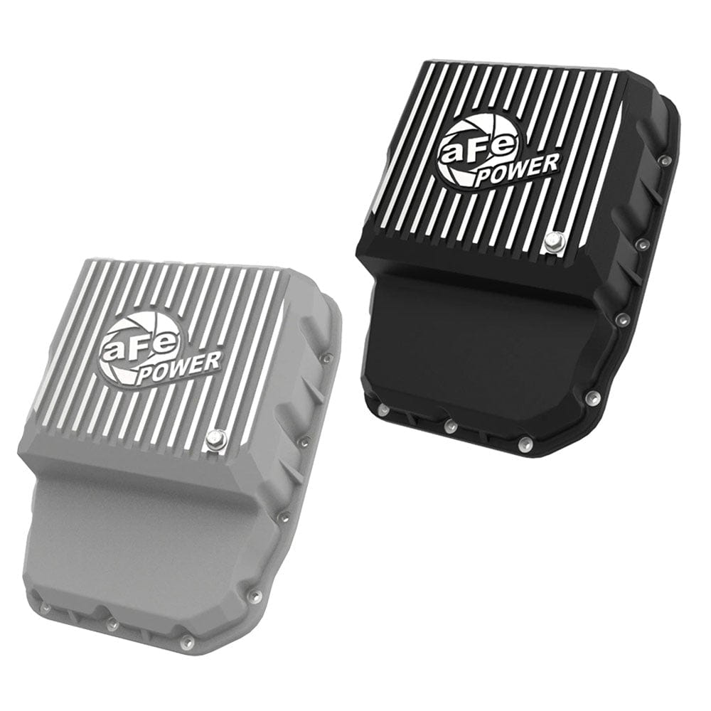AFE High Capacity Finned Transmission Pan for 13-23 Ram 6.7L Cummins 68RFE