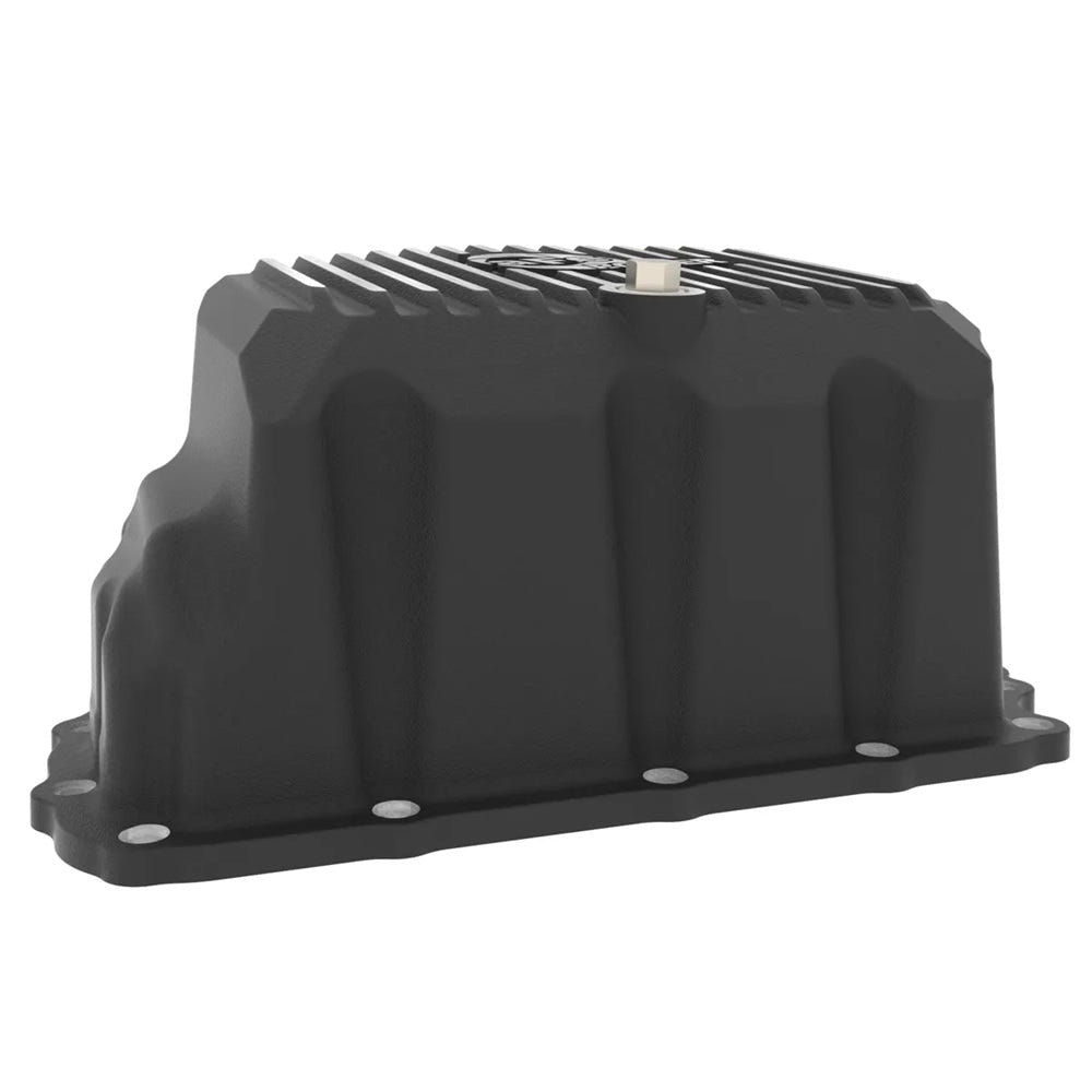 AFE Power Pro Series Engine Oil Pan Black With Machined Fins for 20-25 GM 6.6L Duramax L5P