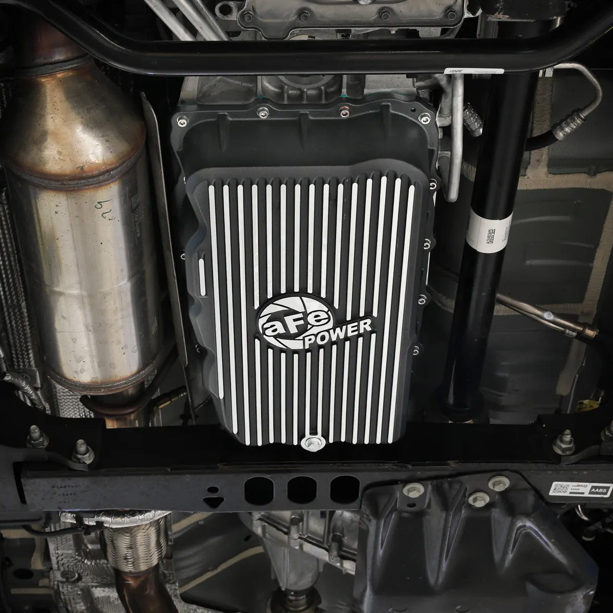 AFE Power Street Series Transmission Pan for 20-26 GM 3.0L Duramax