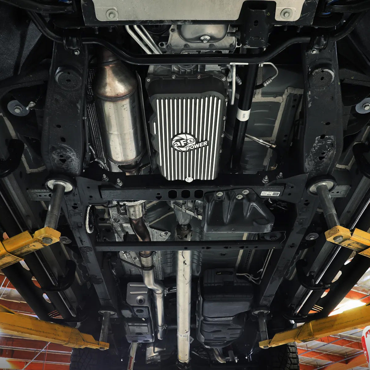 AFE Power Street Series Transmission Pan for 20-26 GM 3.0L Duramax