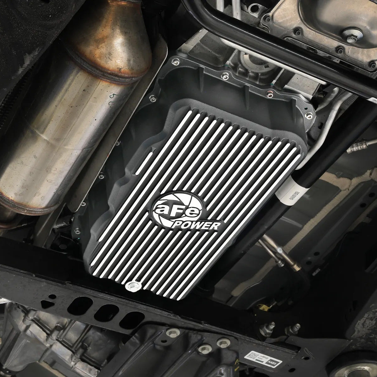 AFE Power Street Series Transmission Pan for 20-26 GM 3.0L Duramax