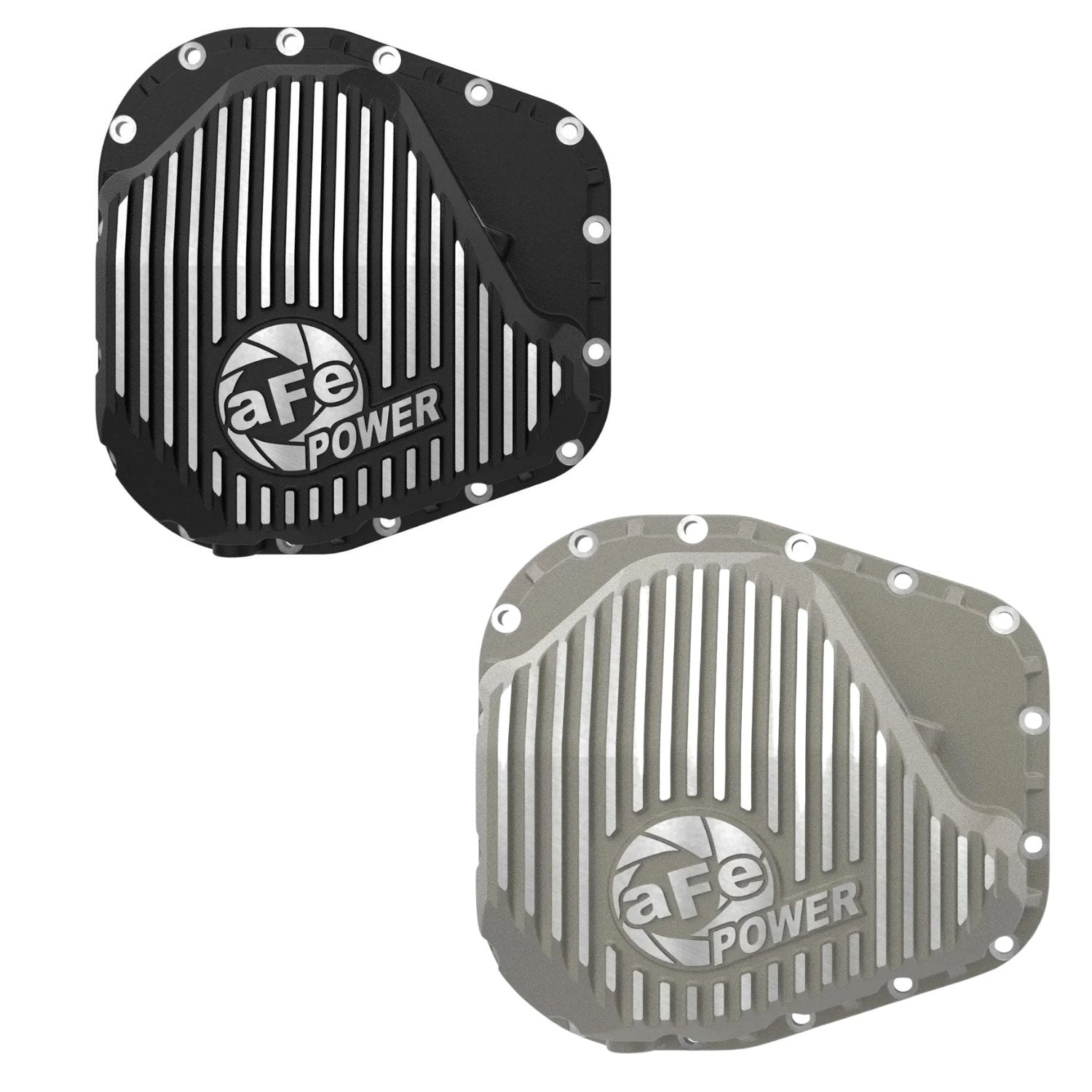 AFE Rear Differential Cover With Machined Fins 23-25 Ford F250/F350 Sterling 11.6