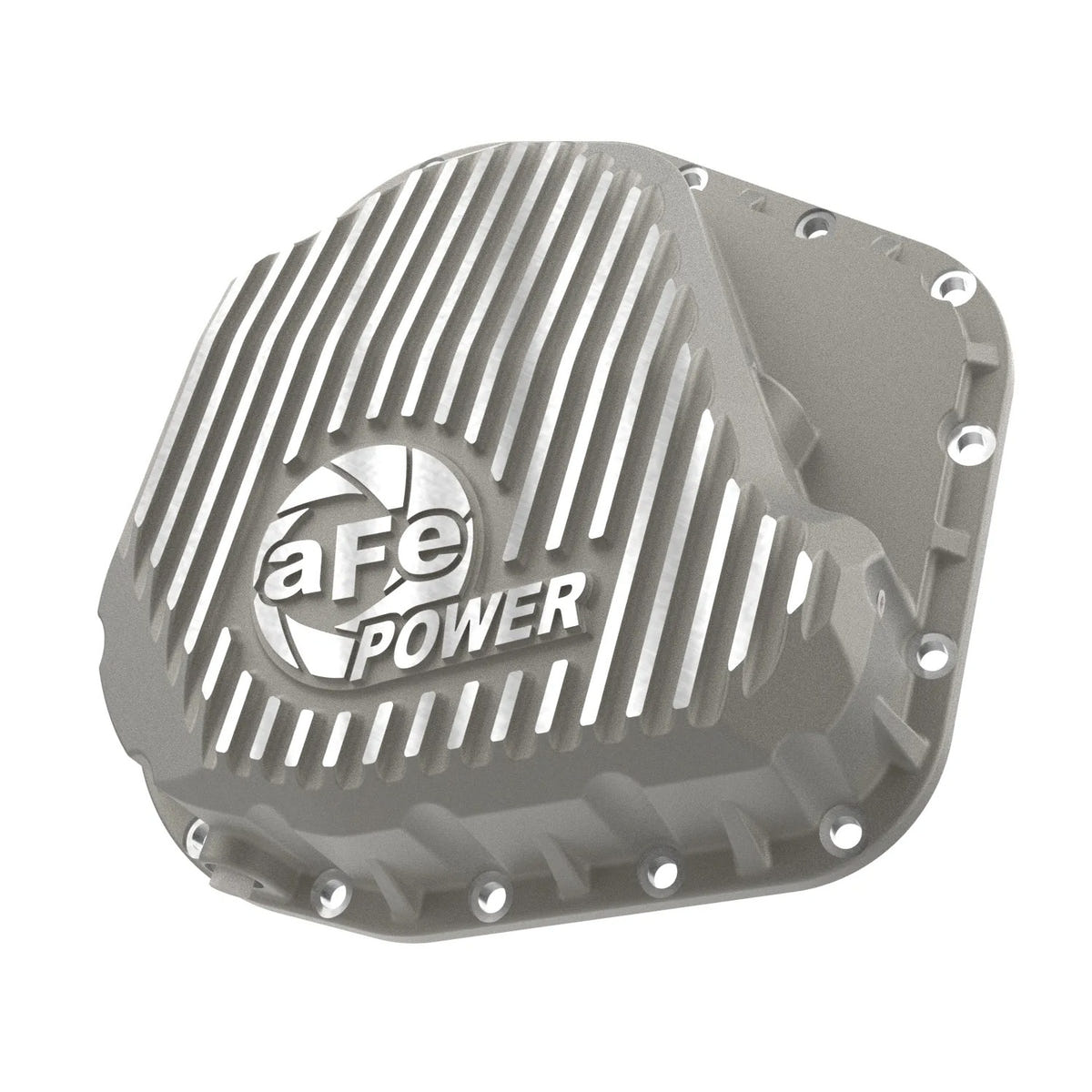 AFE POWER Rear Differential Cover With Machined Fins 23-25 Ford 6.7L Powerstroke