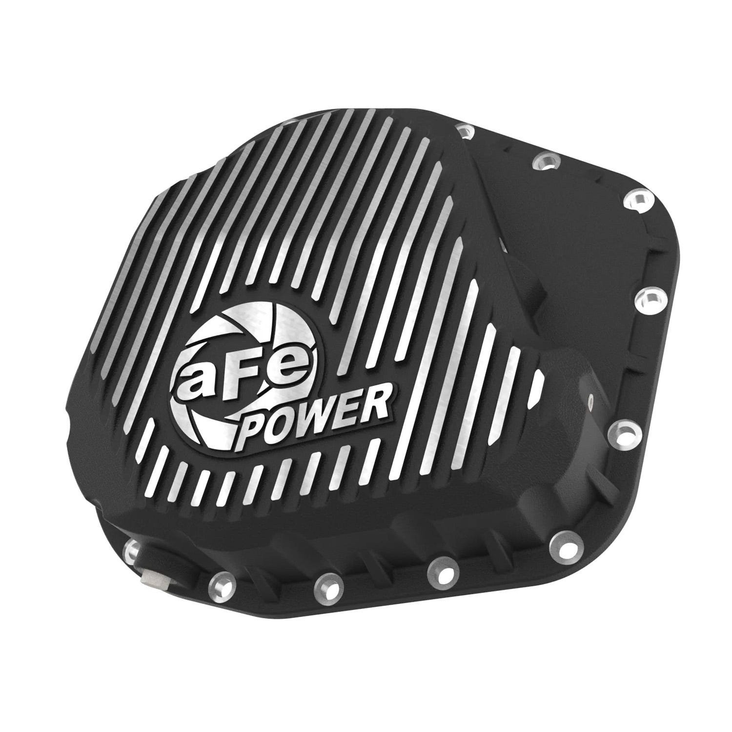 AFE POWER Rear Differential Cover With Machined Fins 23-25 Ford 6.7L Powerstroke
