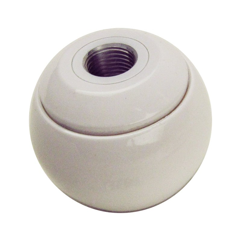 B&amp;M Universal White Shifter Knob