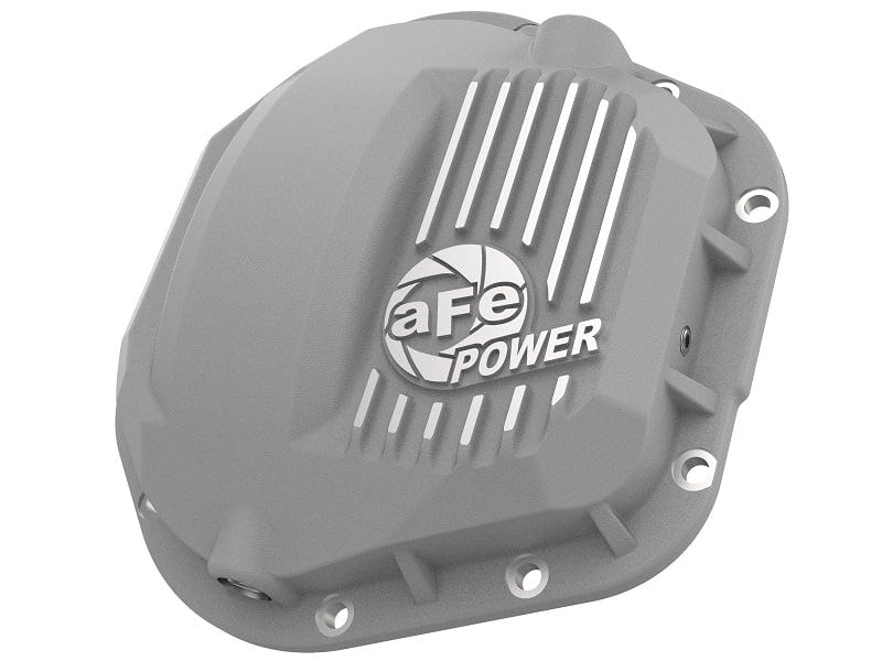 AFE Street Series Raw Finish Front Differential Cover for 17-23 Ford 6.7L Powerstroke