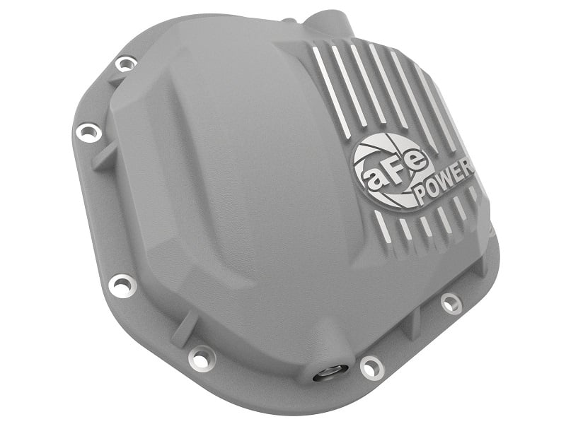 AFE Street Series Raw Finish Front Differential Cover for 17-23 Ford 6.7L Powerstroke