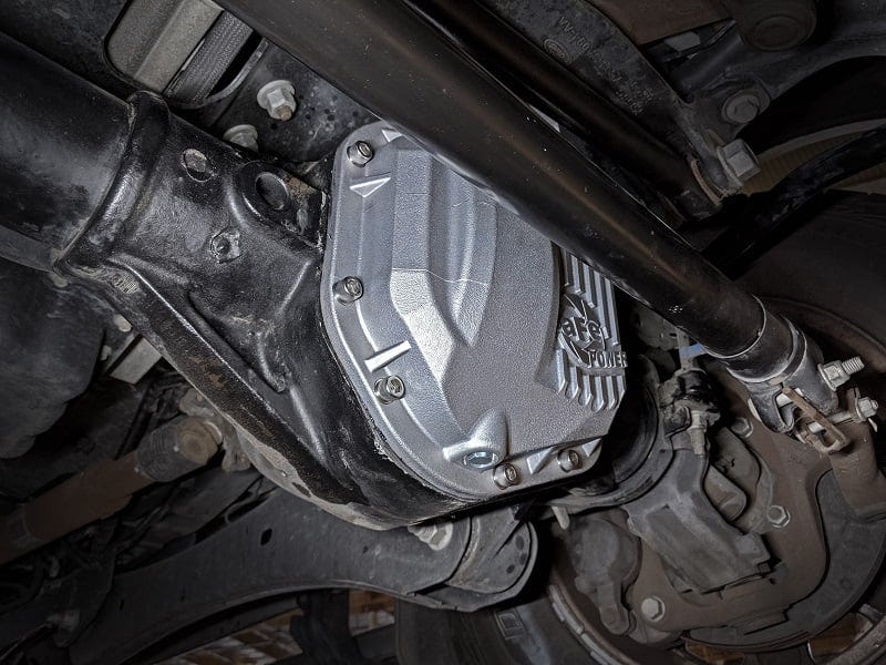 AFE Street Series Raw Finish Front Differential Cover for 17-23 Ford 6.7L Powerstroke
