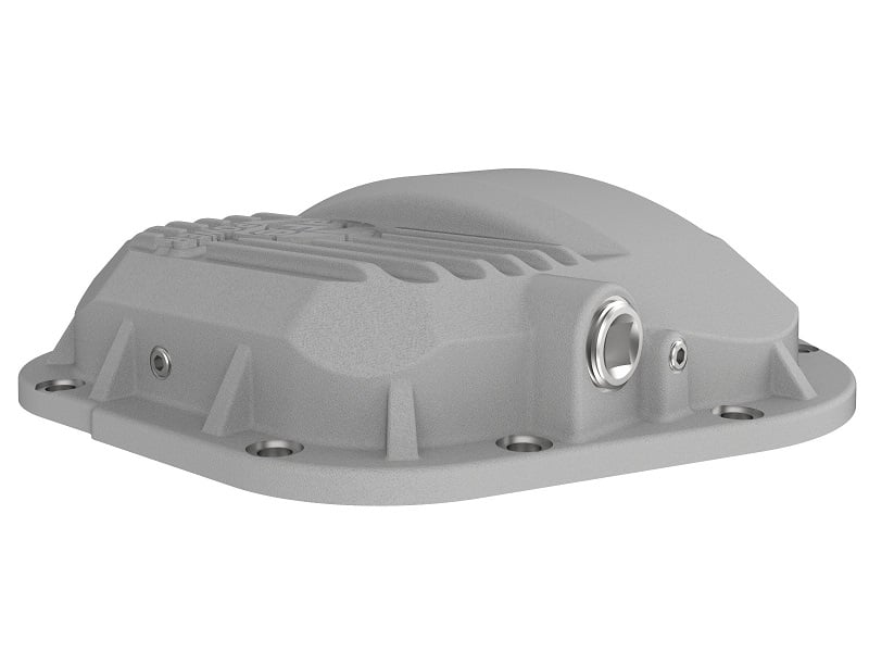 AFE Street Series Raw Finish Front Differential Cover for 17-23 Ford 6.7L Powerstroke