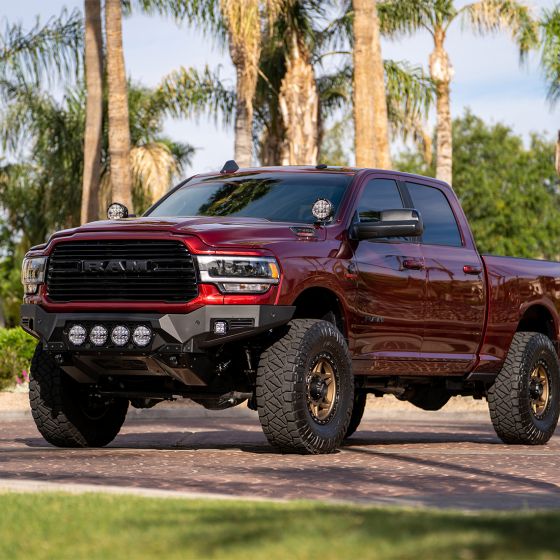 Rigid Industries A-Pillar Light Mounts for 19-23 Ram 2500 and 3500 6.7L Cummins
