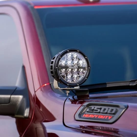 Rigid Industries A-Pillar Light Mounts for 19-23 Ram 2500 and 3500 6.7L Cummins