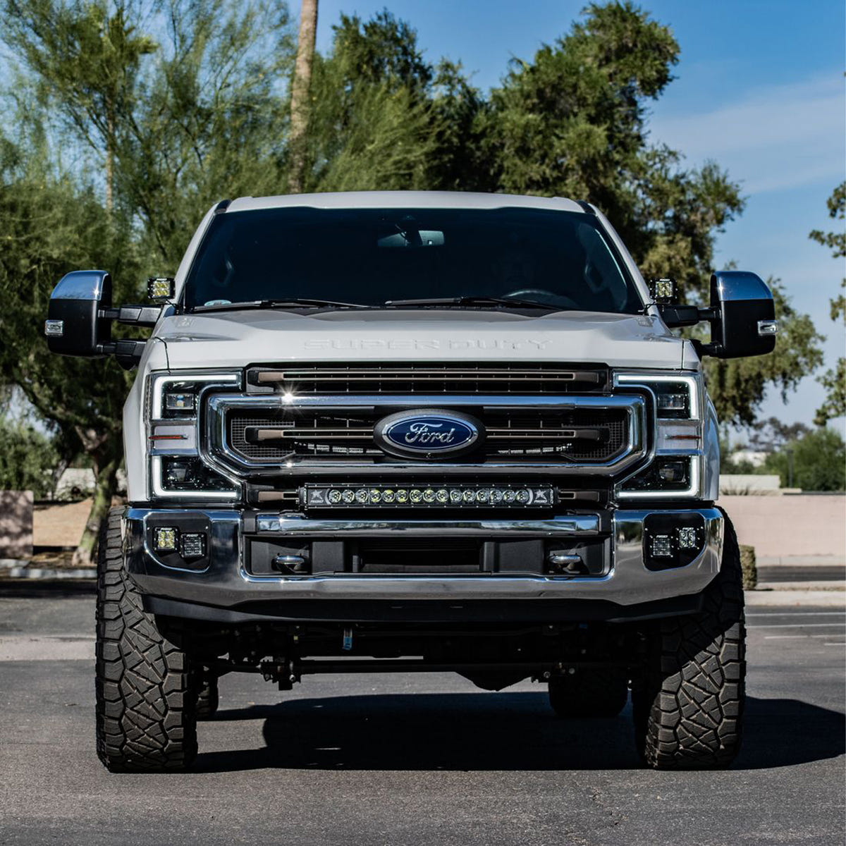 Rigid Industries Dual Fog Mount 20-22 Ford F-250/F-350