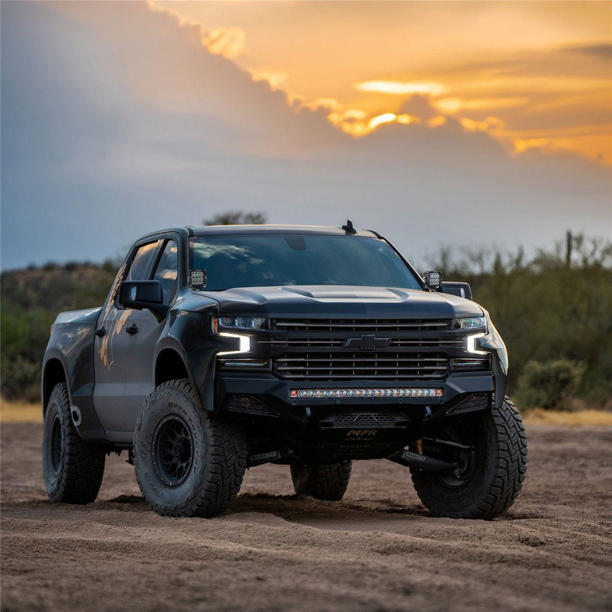 Rigid Industries D-SS Spot A-Pillar Kit 20-25 GM 1500
