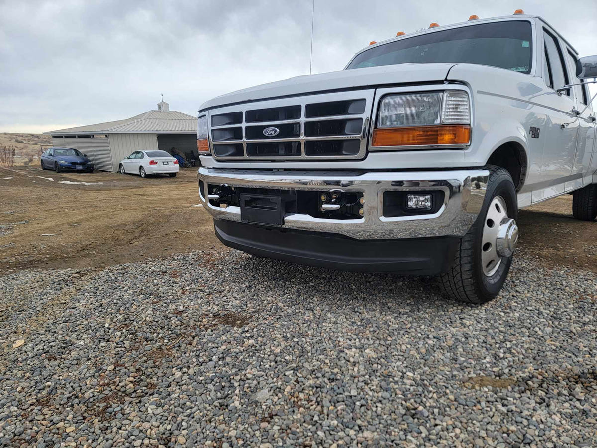 Complete Performance OBS to 2017-19 Bumper Conversion Brackets 92-97 Ford F-250/350