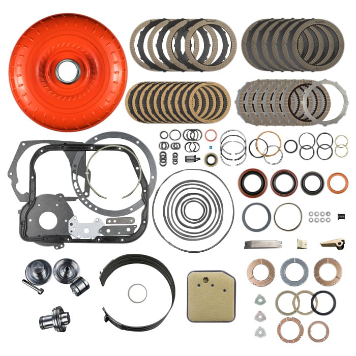 SunCoast Category 1 450HP 48RE Transmission Rebuild Kit w and Torque Converter for 03-07 Dodge 5.9L Cummins