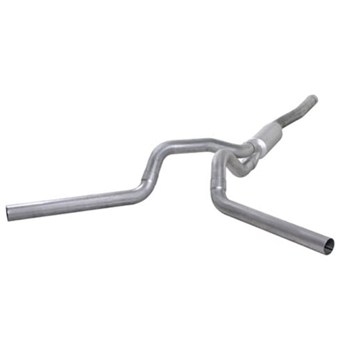 Diamond Eye 4" Aluminized Cat-Back Dual Exhaust for 06-07 6.6L LBZ Duramax K4124A