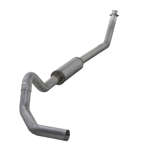 Diamond Eye 4" Aluminized Turbo Back Single Outlet Exhaust for 98.5-02 Dodge 5.9L Cummins K4212A