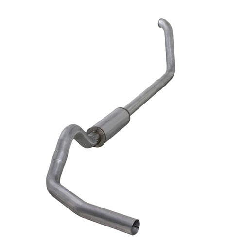 Diamond Eye 4" Stainless Turbo Back Single Exhaust W and Downpipe Pyro Plug for 00-03 7.3L Ford Powerstroke