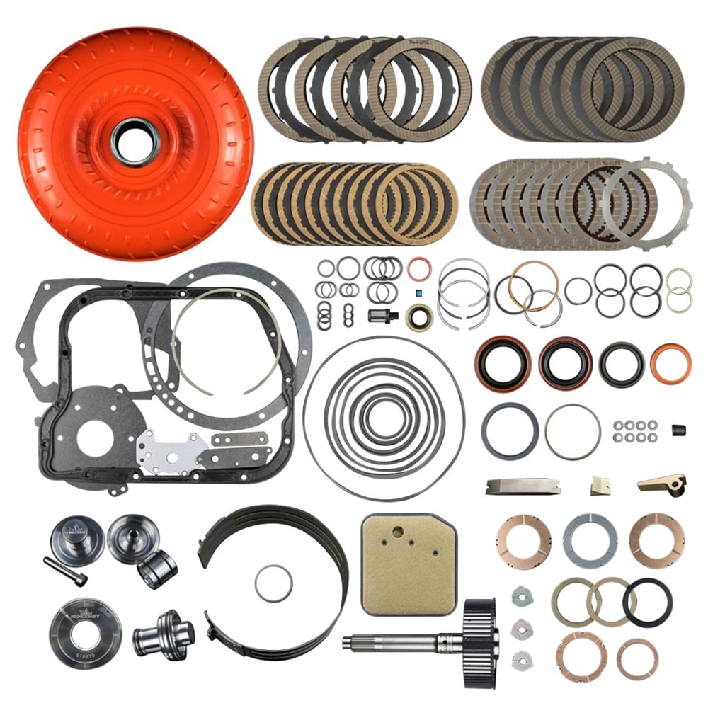 SunCoast Category 2 500HP 48RE Transmission Rebuild Kit w and Torque Converter for 03-07 Dodge 5.9L Cummins