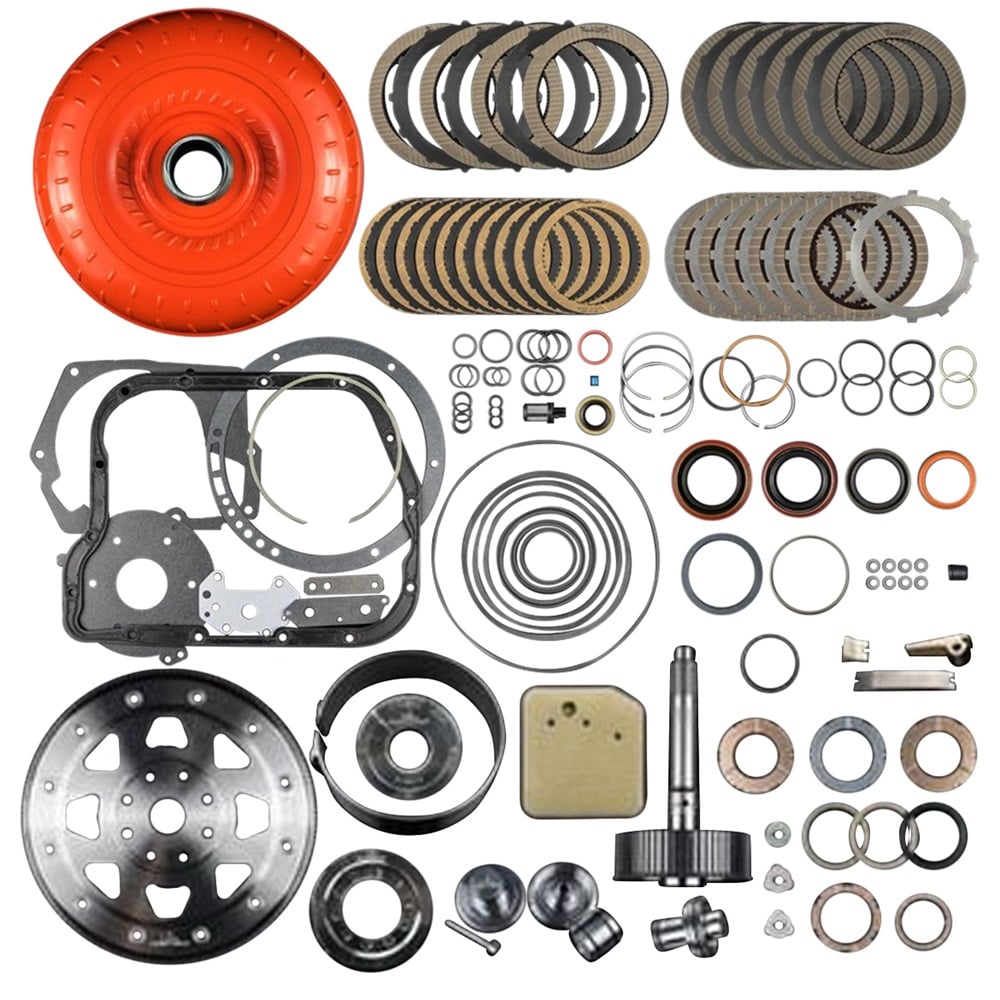 SunCoast Category 3 600HP 48RE Transmission Rebuild Kit w and Torque Converter &amp; Flex Plate for 03-07 Dodge