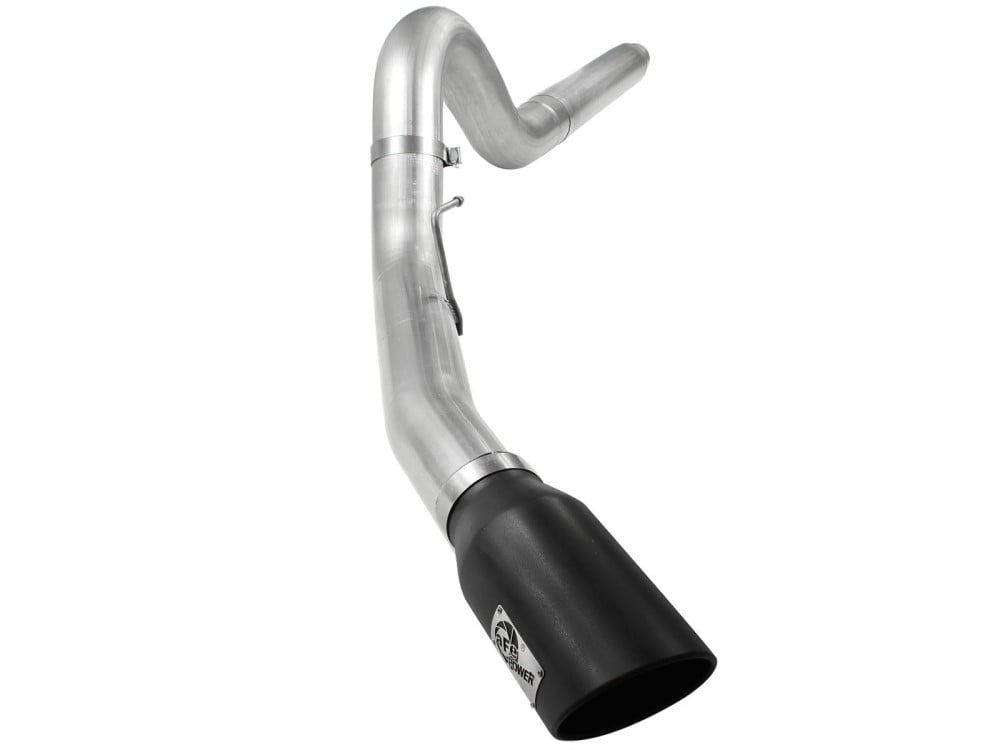 AFE ATLAS 5" Aluminized Steel DPF-Back Exhaust System for 08-10 Ford 6.4L Powerstroke