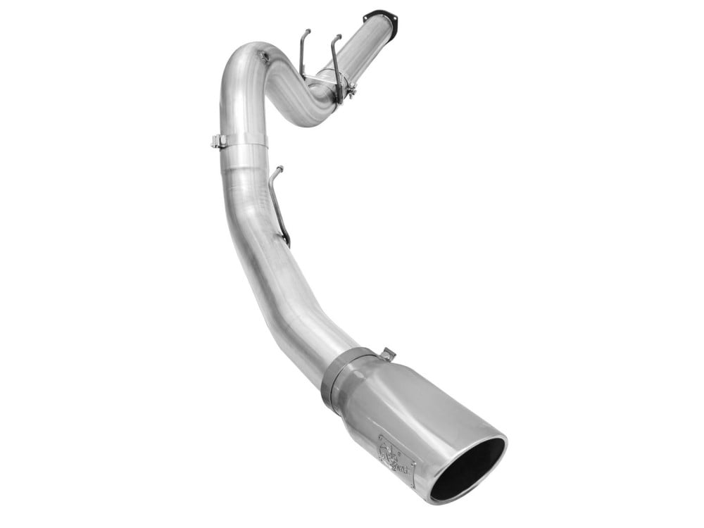 AFE ATLAS 5" Aluminized Steel DPF-Back Exhaust System for 15-16 Ford 6.4L Powerstroke