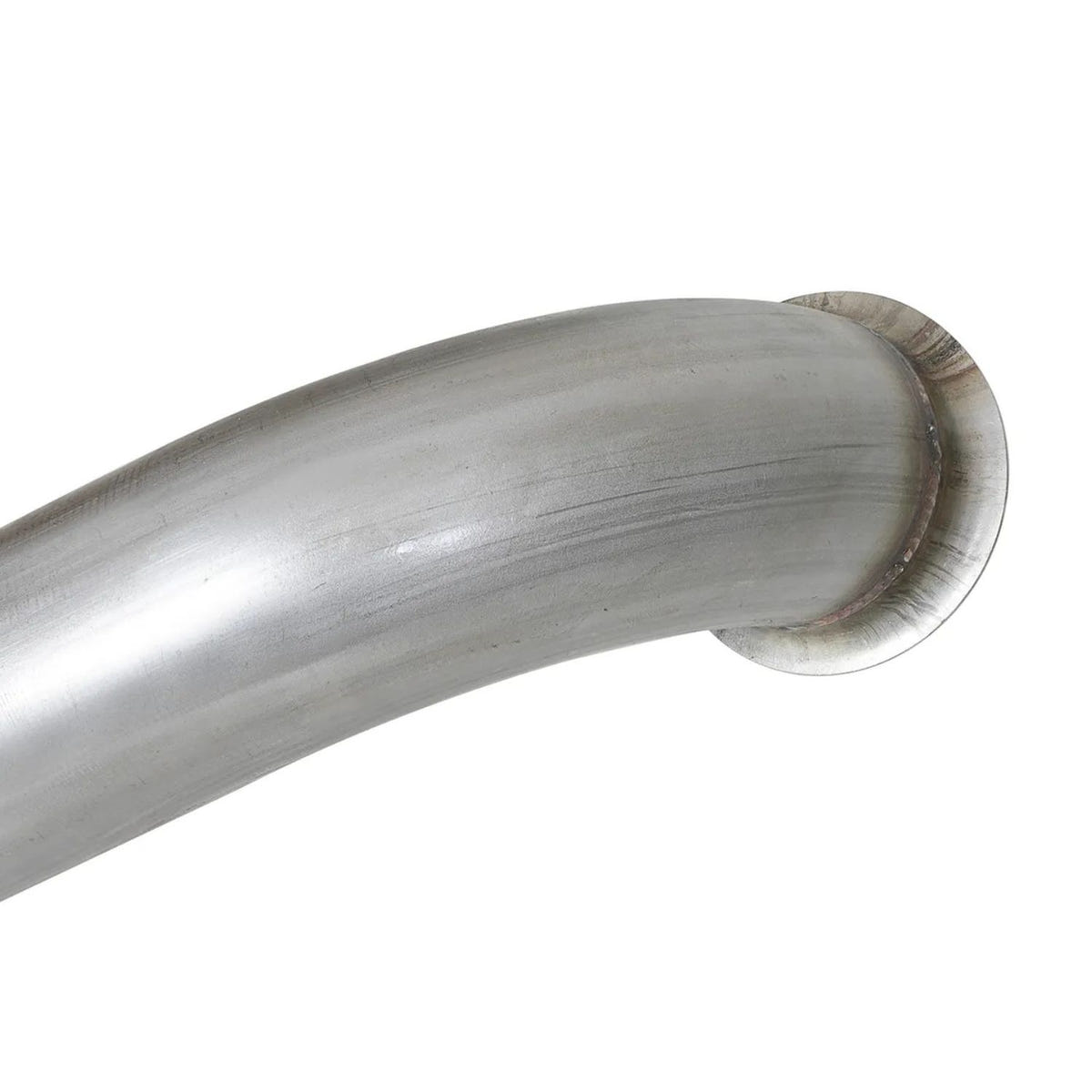 V-band flange turbo down-pipe for leak-free exhaust on 7.3L Power Stroke
