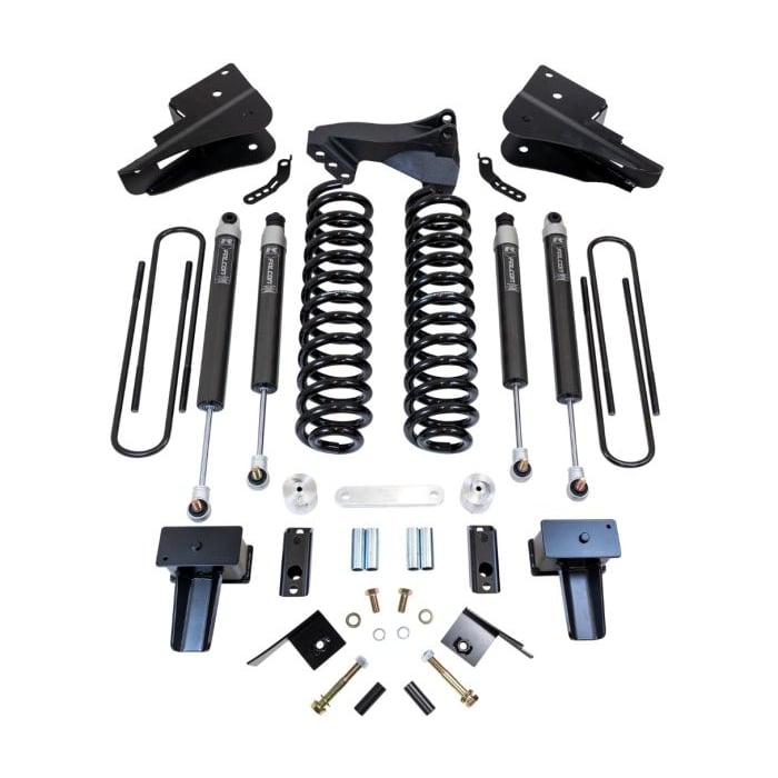 ReadyLIFT 4" Coil Spring Lift Kit With Falcon Shocks 2023 Ford F-250 and F-350 6.7L Powerstroke 4WD
