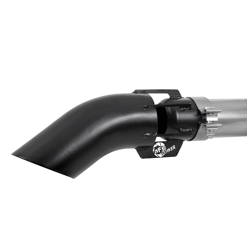AFE Vulcan 3" 304 Stainless Steel DPF Back Hi-Tuck Exhaust for 21-23 Jeep Gladiator JT 3.0L EcoDiesel