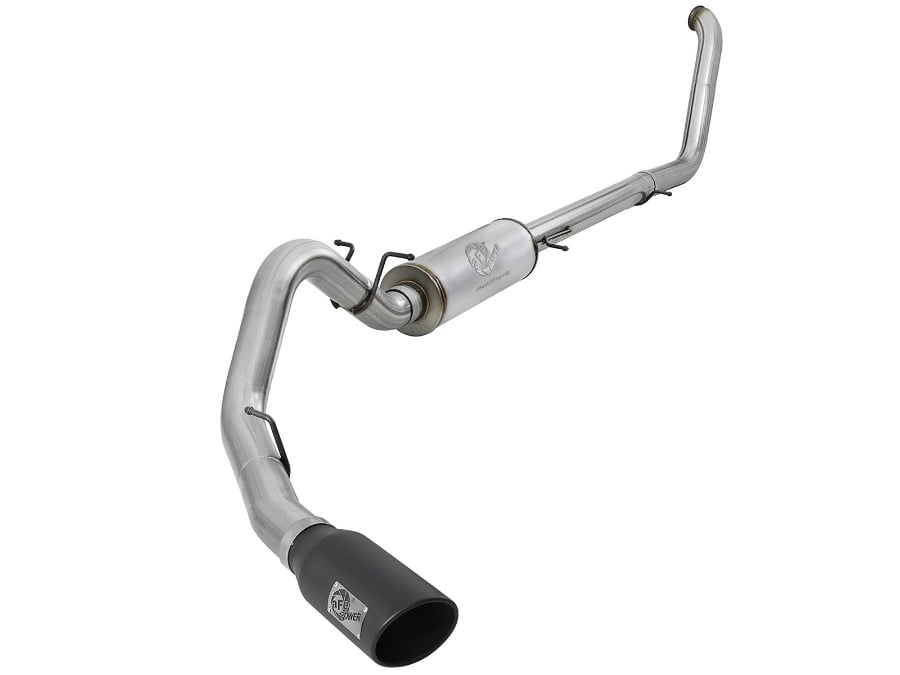 AFE Large Bore-HD 4" Stainless Steel Turbo-Back Exhaust System for 00-03 Ford Excursion 7.3L Powerstroke