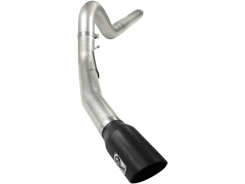 AFE Large Bore-HD 5" 409 Stainless Steel DPF-Back Exhaust 8-10 Ford 6.4L Powerstroke