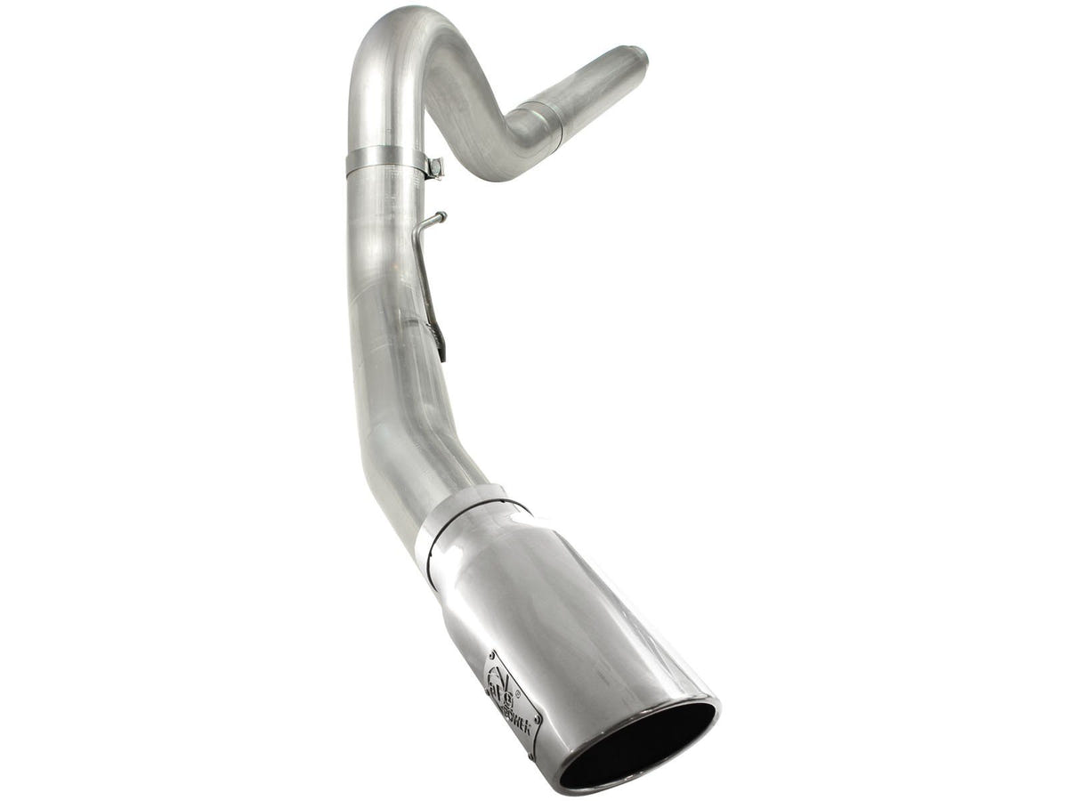 AFE Large Bore-HD 5" 409 Stainless Steel DPF-Back Exhaust 8-10 Ford 6.4L Powerstroke