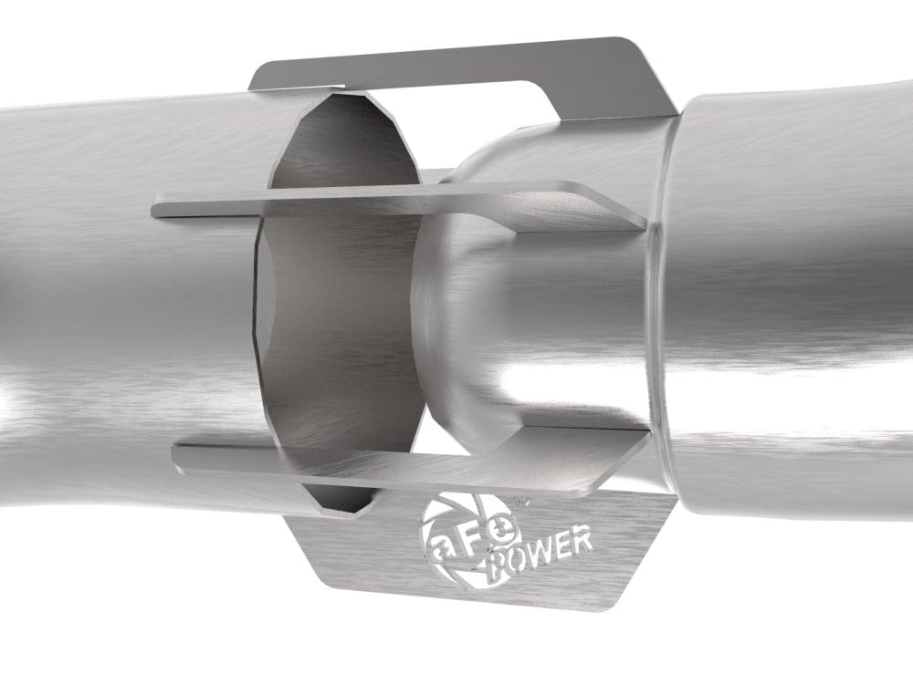AFE Rebel 3-1 and 2" 409 DPF-Back Exhaust for 18-21 Ford F-150 3.0L Powerstroke