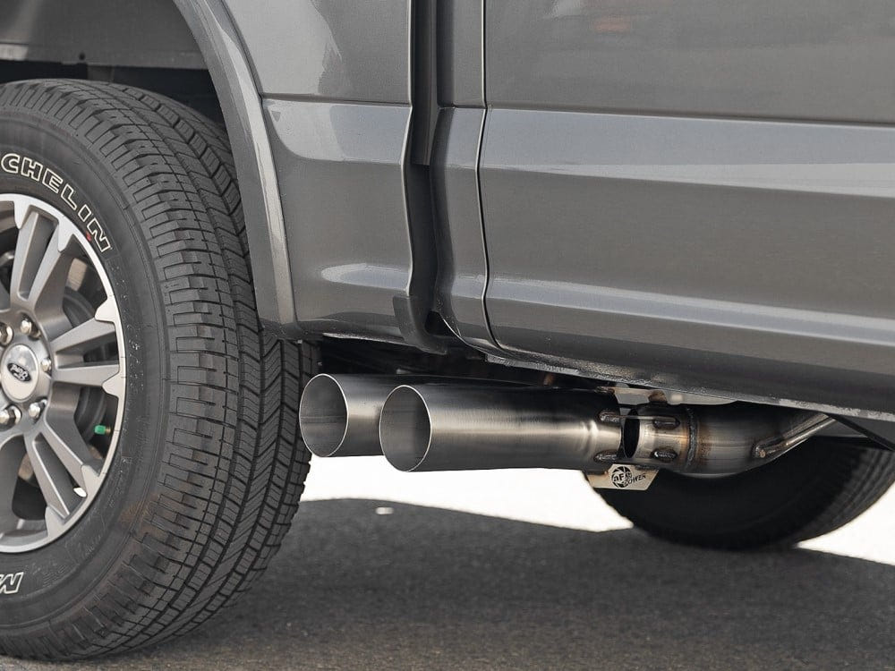 AFE Rebel 3-1 and 2" 409 DPF-Back Exhaust for 18-21 Ford F-150 3.0L Powerstroke