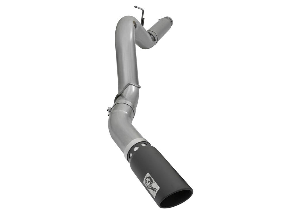 AFE Large Bore-HD 5" 409 Stainless Steel DPF-Back Exhaust 2016 GM 6.6L Duramax LML